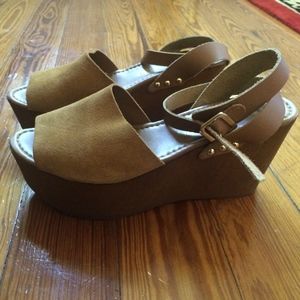 Seychelles High Top Sandals - Leather/Suede